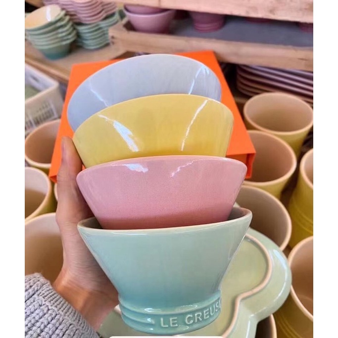 Tô sứ Le Creu China hình nón nhiều size