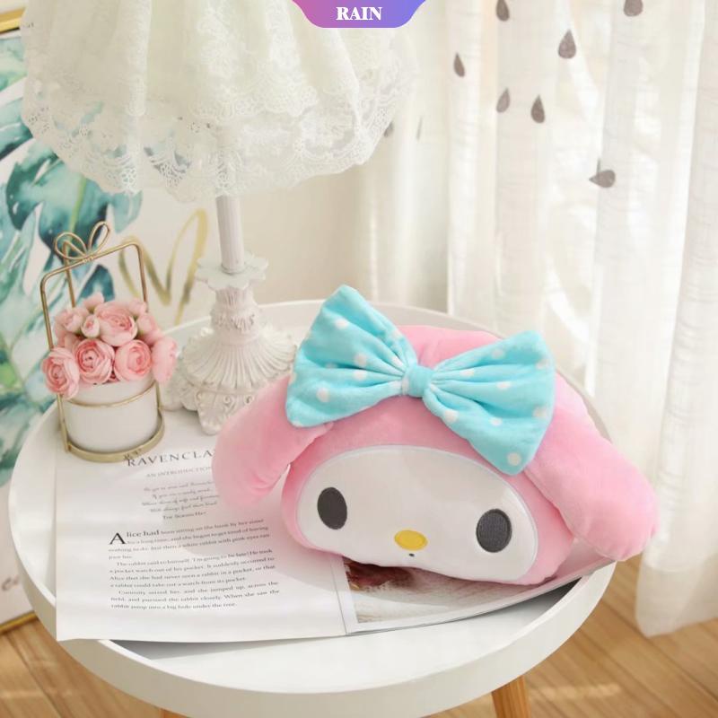 Gối Tựa Đầu Gắn Ghế Ngồi Xe Hơi Hình Kuromi Nhồi Bông Dễ Thương