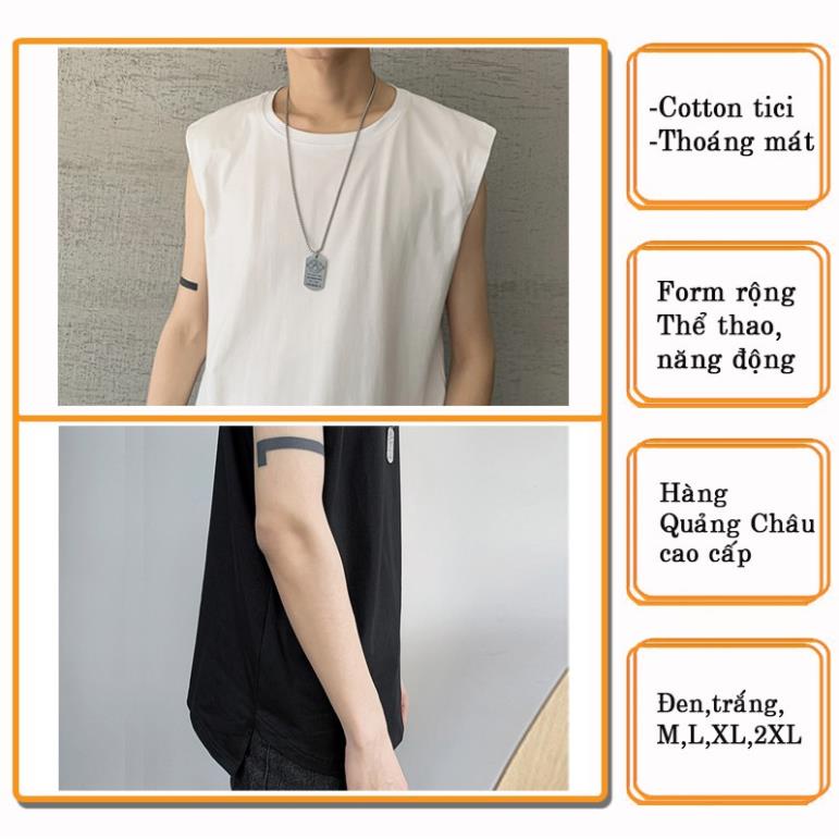 Áo tank top nam nữ form rộng, áo ba lỗ thể thao tập gym đẹp giá rẻ freeship mã AT10 *