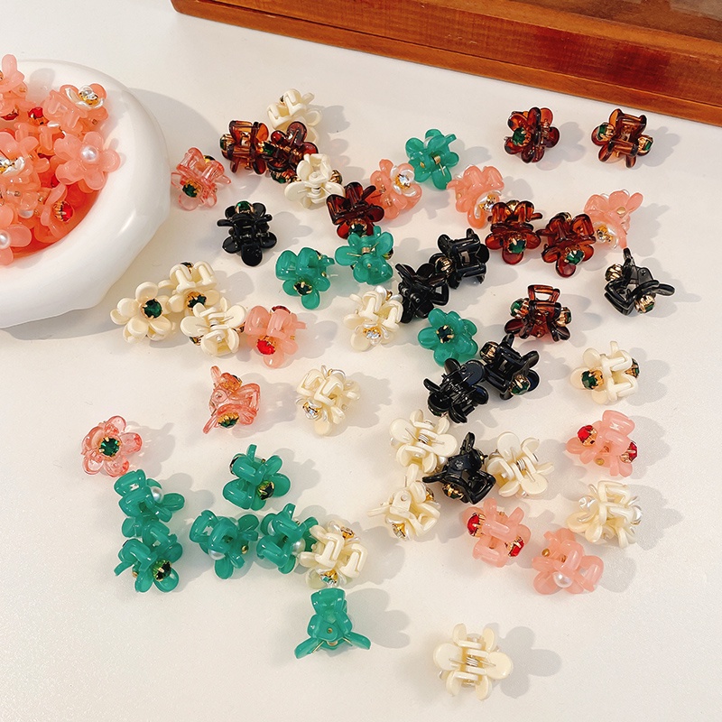 Kẹp Tóc Mái Nhỏ Hình Hoa Dễ Thương Cho Bé Gái