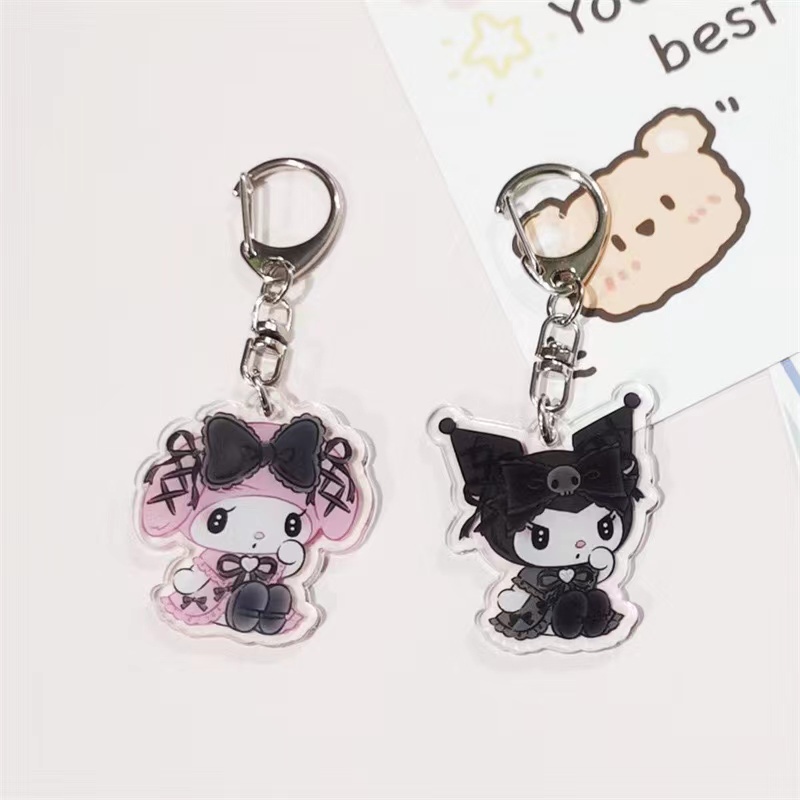 ✨✨Móc Khóa Acrylic Hình Hello Kitty Cơ Bắp Kuromi Pie Dastar