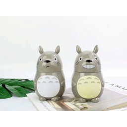 Quạt sạc mini totoro có đèn quạt usb QS9