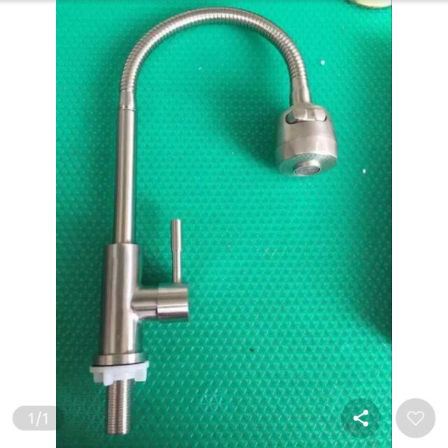 Vòi chén lò xo lạnh inox 304