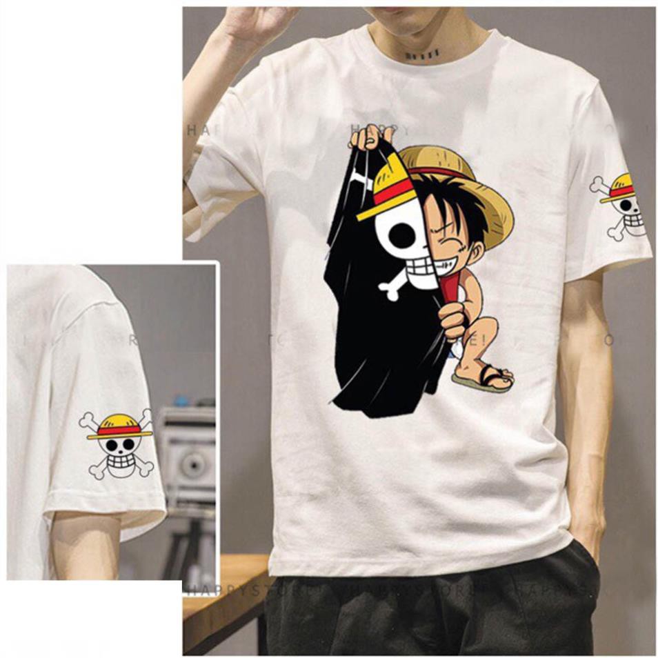 Áo Thun MONKEY LUFFY Siêu Đẹp | Áo Đảo Hải Tặc | One Piece Tshirt ་