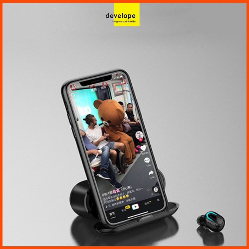 Tai nghe bluetooth tws Q32-1 nhỏ không dây hifi phong cách thể thao cho android