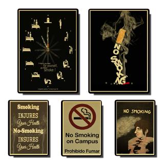 Poster Cảnh Báo No Smoking Commonweal Chất Lượng Cao