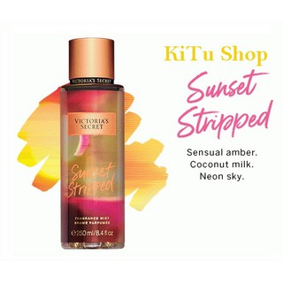 «Mẫu Thử» 🎈 Xịt Thơm Body Mist Victoria’s Secret - SUNSET STRIPPED ❃