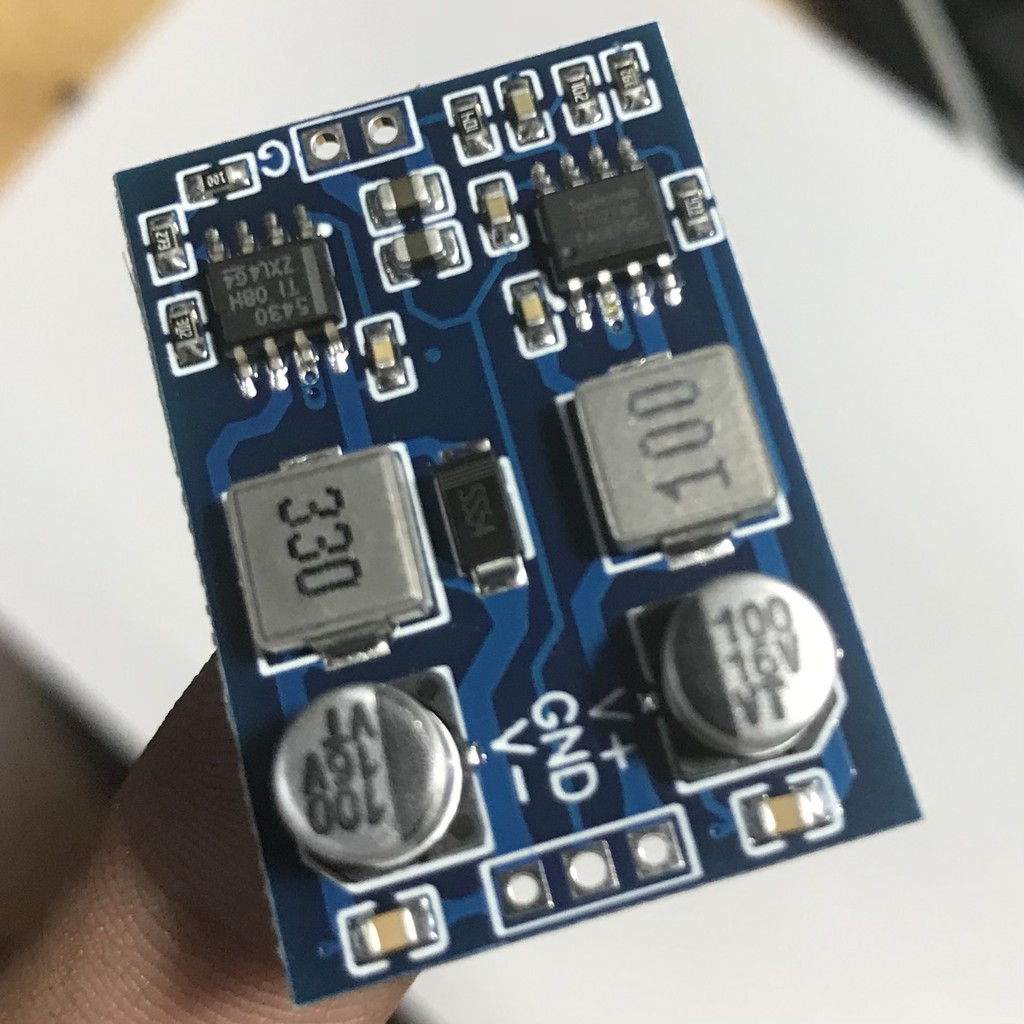 Mạch đổi nguồn đơn sang đôi +-12V