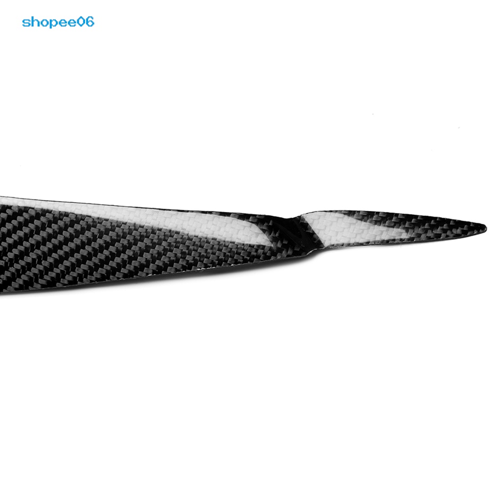 Set 2 Miếng Dán Viền Đèn Pha Bằng Sợi Carbon Cho Xe Hơi BMW E71 X6 2008-2014