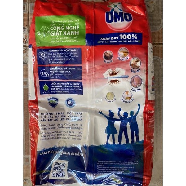 Bột giặt OMO Sạch cực nhanh 5,7kg