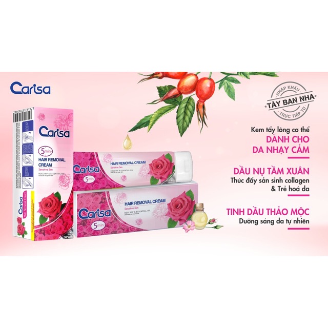 KEM TẨY LÔNG CARISA 100ml | BigBuy360 - bigbuy360.vn