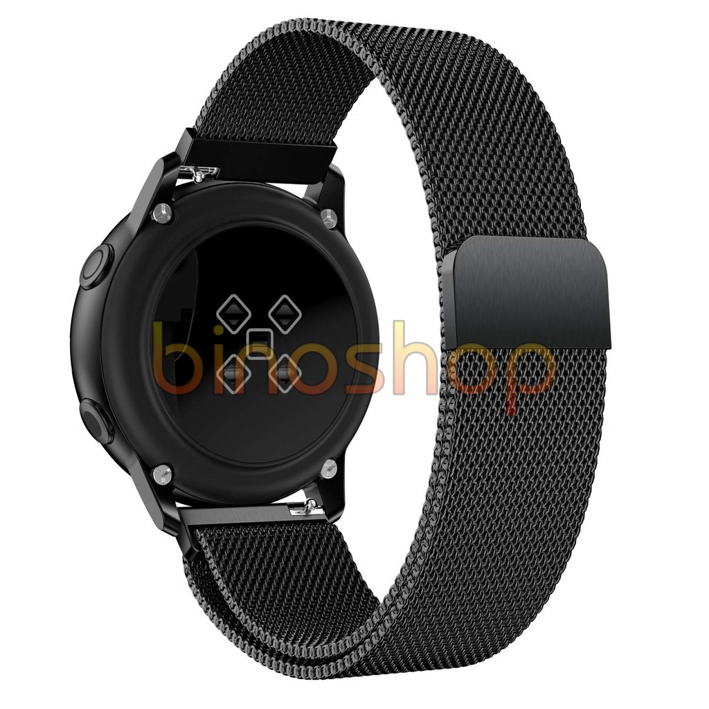 Dây đeo đồng hồ Samsung Galaxy Watch Active - Dây nam châm Milanese Loop thép không gỉ