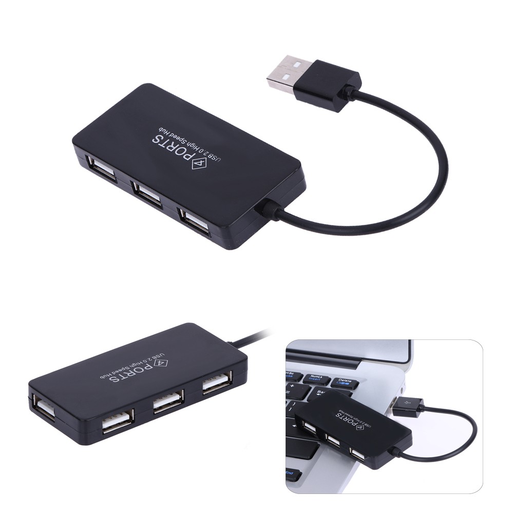 Hub Chia 4 Cổng Usb 2.0 Siêu Mỏng