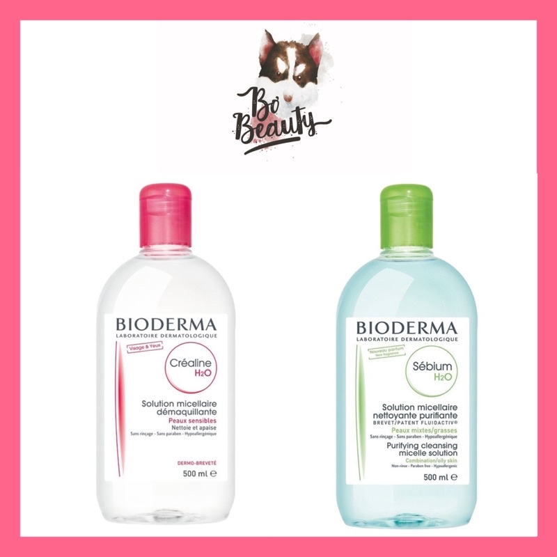 Nước tẩy trang Bioderma H2O Solution Micellaire 500ml