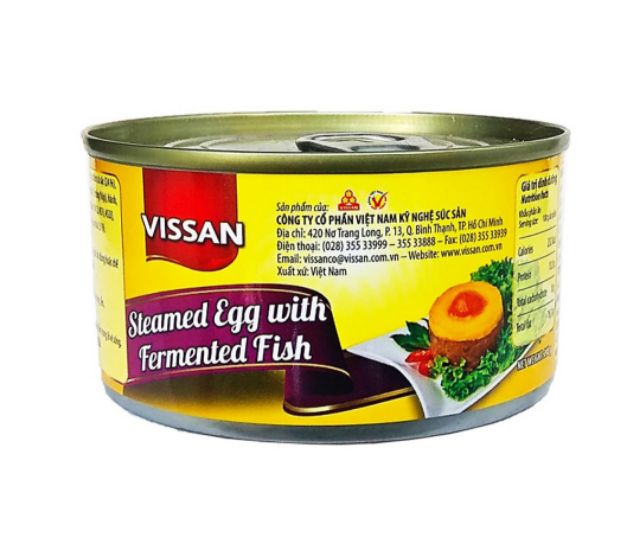 MẮM CHƯNG TRỨNG VỊT MUỐI VISSAN - HỘP 150G BAO BÌ MỚI CỦA CTY - DATE MỚI NHẤT 2026