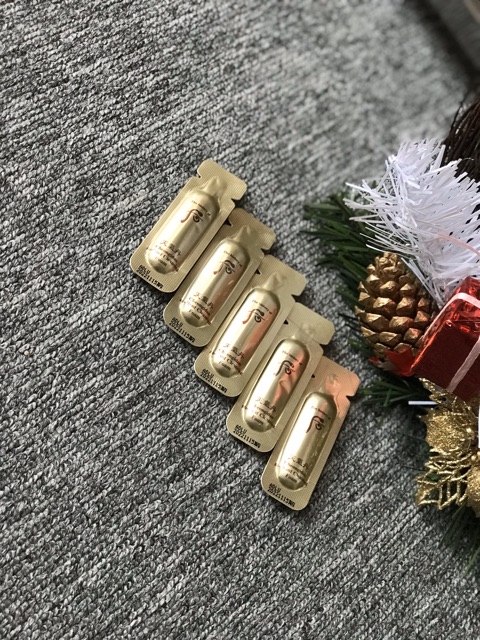 Siêu rẻ - 1 gói sữa rửa mặt Whoo tái sinh 1ml date 2025