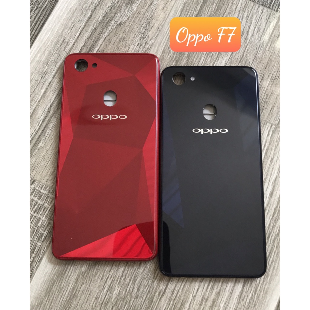 Bộ vỏ Oppo F7 zin (gồm,phím bấm,kính camera.sườn,lưng)
