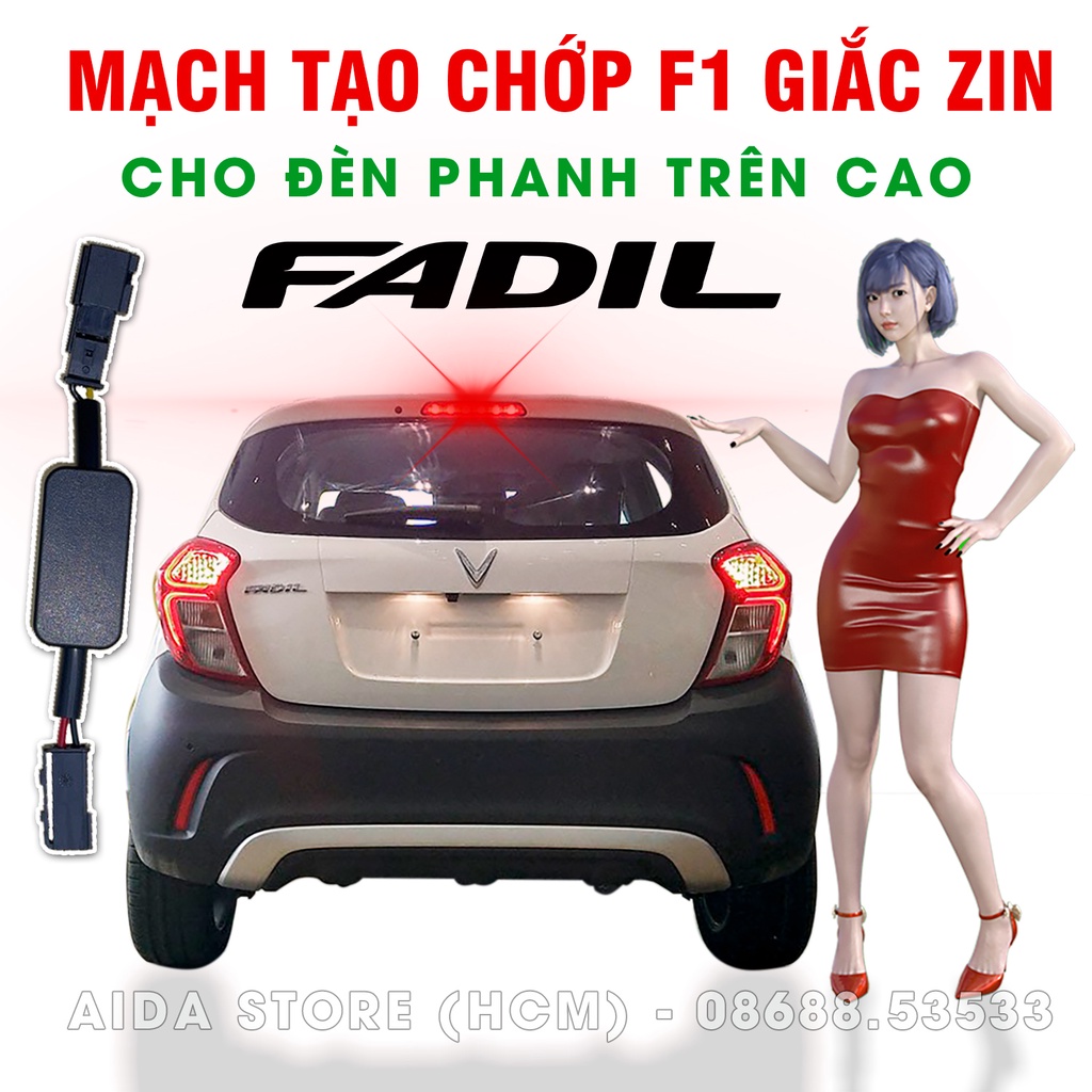 VinFast FADIL - Mạch sẵn giắc tạo chớp nháy F1 cho đèn phanh LED trên cao