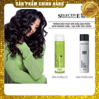 Gel tạo kiểu tóc uốn xoăn Selective Design Curl Now 250ml