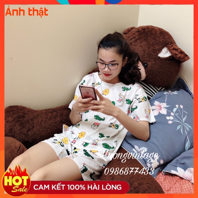 [ẢNH THẬT]_Bộ mặc ở nhà cho nữ hình thú cực đáng yêu
