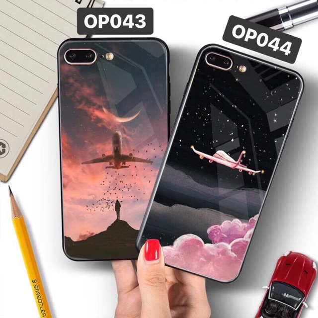 [OPPO]Ốp Kính A39 A57 A1K A83 A71 F1s  F3 F3plus F5 F7 F9 A7 2018 A5S A5 A3S F11 F11pro Neo7 Neo9 Reno Reno10XZoom