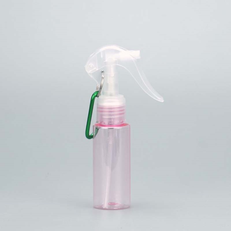 Bình xịt rửa tay trong suốt 60ML kèm móc treo tiện dụng