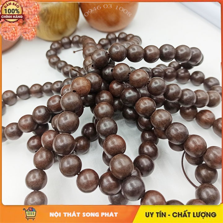 [Mã FAJGT8 giảm 15% đơn 99K] Vòng tay gỗ Hương 10 ly📌FREESHIP📌 Vòng phong thủy gỗ Hương đẹp ( PKG058 )