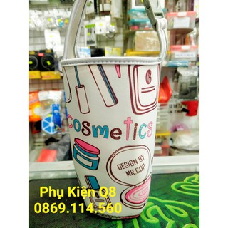 Túi xách ly giữ nhiệt 900ml trắng