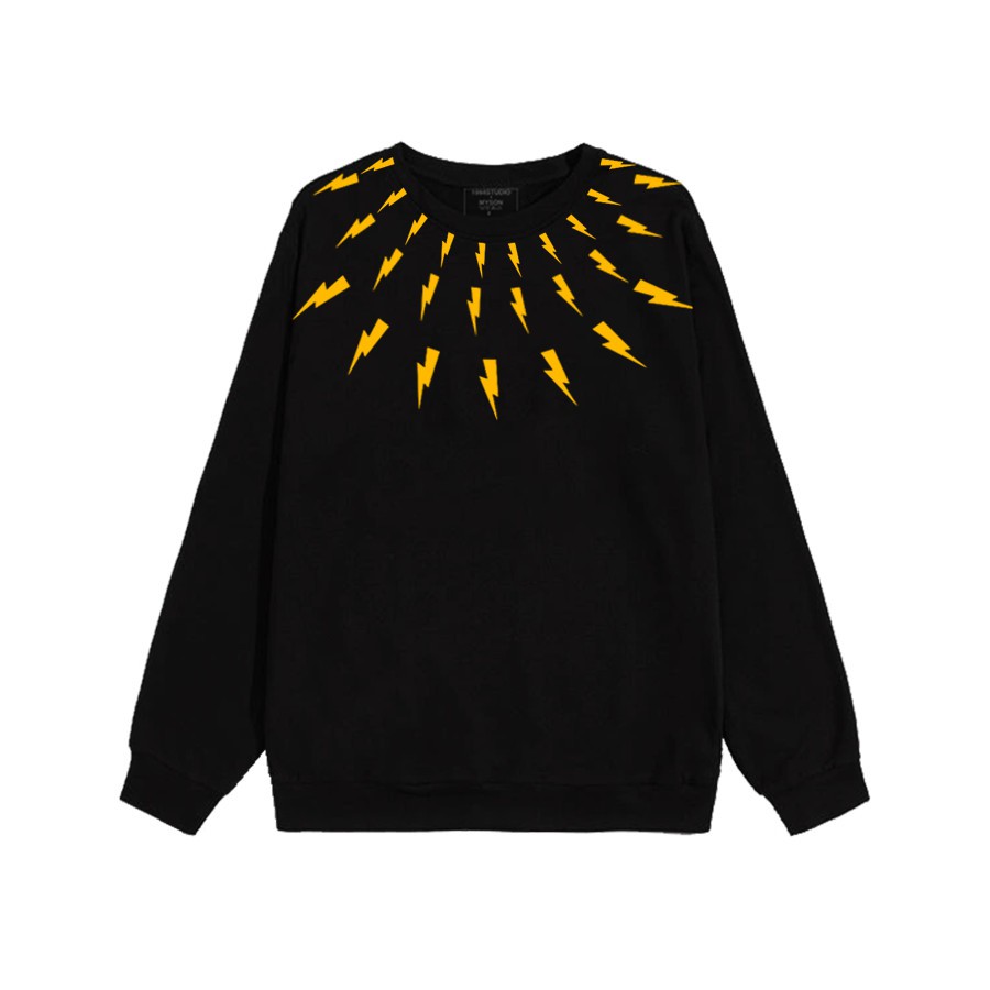 Áo Sweater BARBOSSA Hình Tia Sét - 1994 Studio