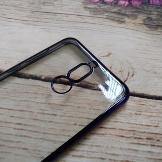 Ốp lưng Huawei Nova 2i viền xanh bảo vệ camera
