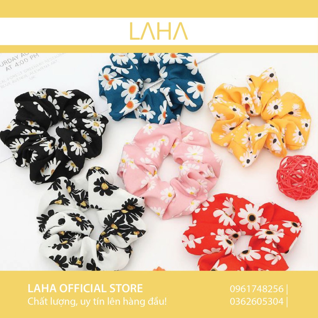 Dây Cột Tóc / Buộc Tóc Scrunchies Vải Xinh Xắn [HB15]