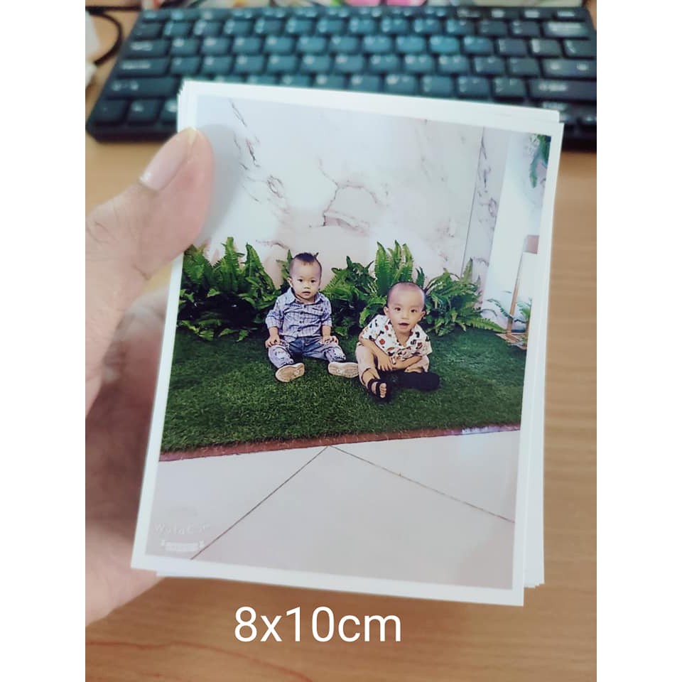 Album hình - bìa giấy bọc nhựa kiếng 56 ảnh 8x10cm