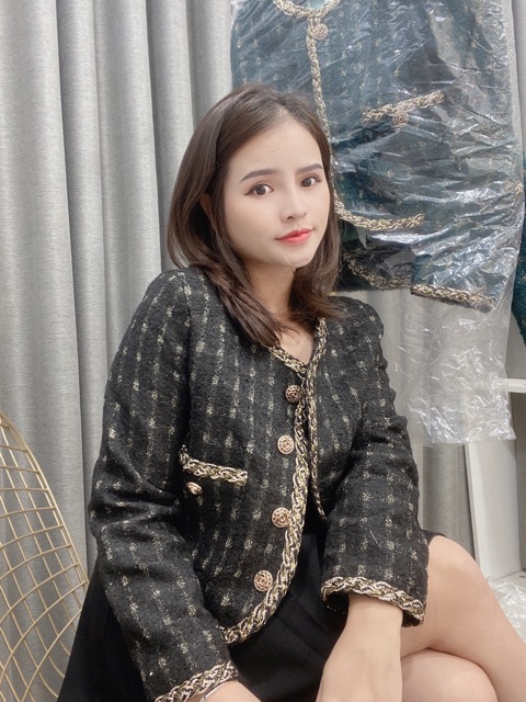 ÁO KHOÁC DẠ TWEED HOT TREND CÓ SẴN (Ảnh Thật) | BigBuy360 - bigbuy360.vn