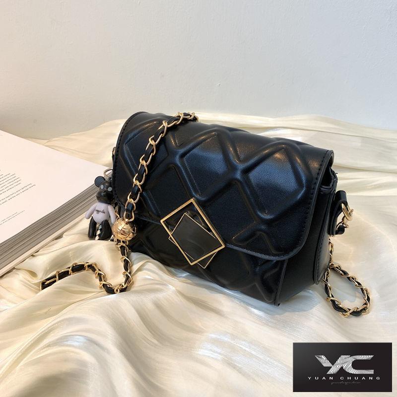 Túi Đeo Vai Hình Thoi Phối Dây Xích Nhỏ Xinh Thời Trang Mùa Hè 2022 Cho Bạn Gái