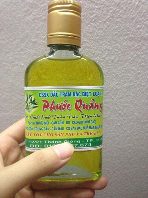 Tinh dầu tràm phước quảng loại xịn 100ml 1 chai
