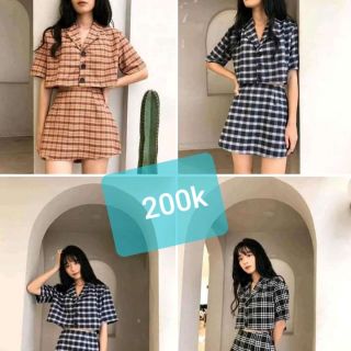 set đồ nữ cool ngầu cá tính trẻ trung năng động cho các nàng