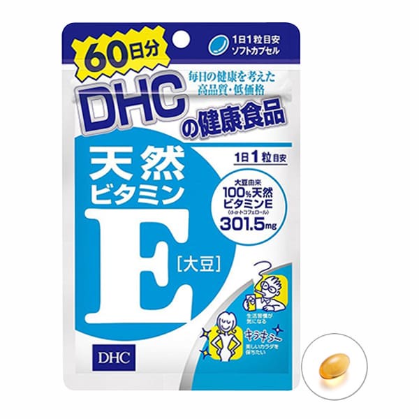 Viên uống vitamin E Nhật Bản 60 viên