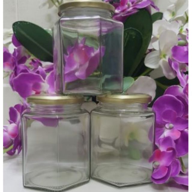 HỦ LỤC GIÁC THỦY TINH 80, 180, 280, 380, 500ML | BigBuy360 - bigbuy360.vn