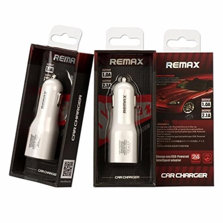 CỦ SẠC OTO 2 IN 1 CAR CHARGER CHÍNH HÃNG REMAX