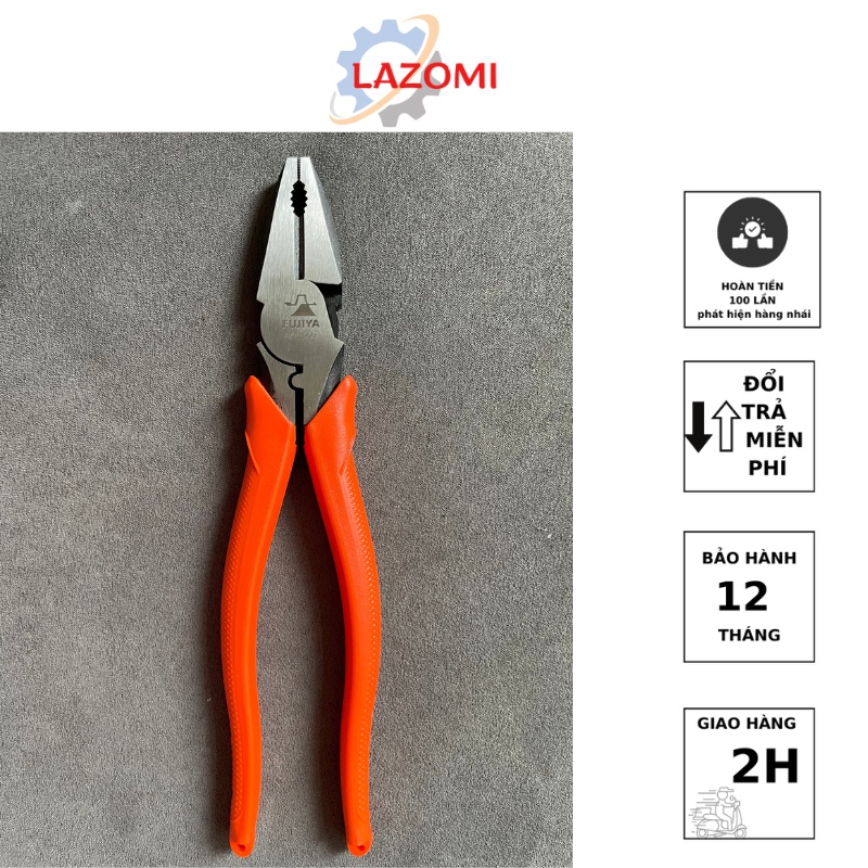 Kìm Fujiya App-225/ 3000tp-225 tác động mạnh có chức năng bấm cos lazomi