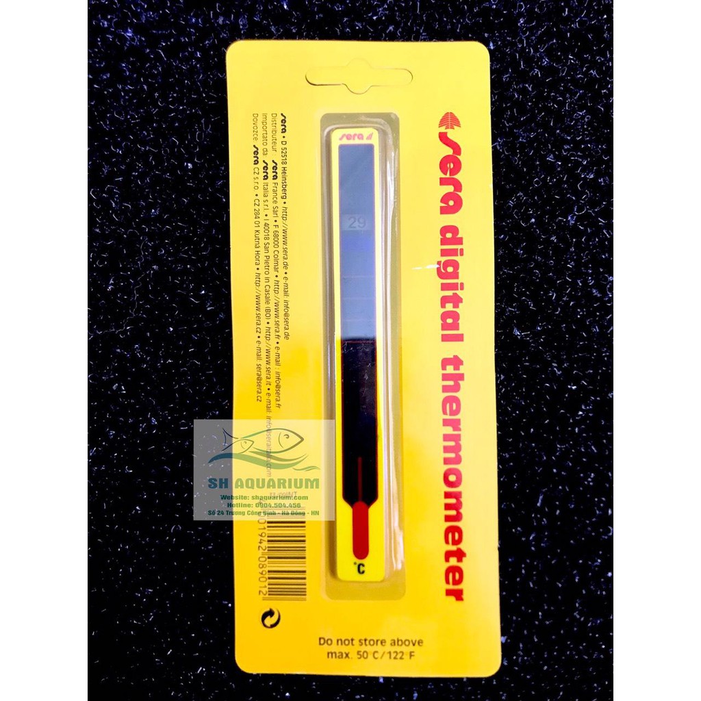 Nhiệt kế dán hồ cá Sera