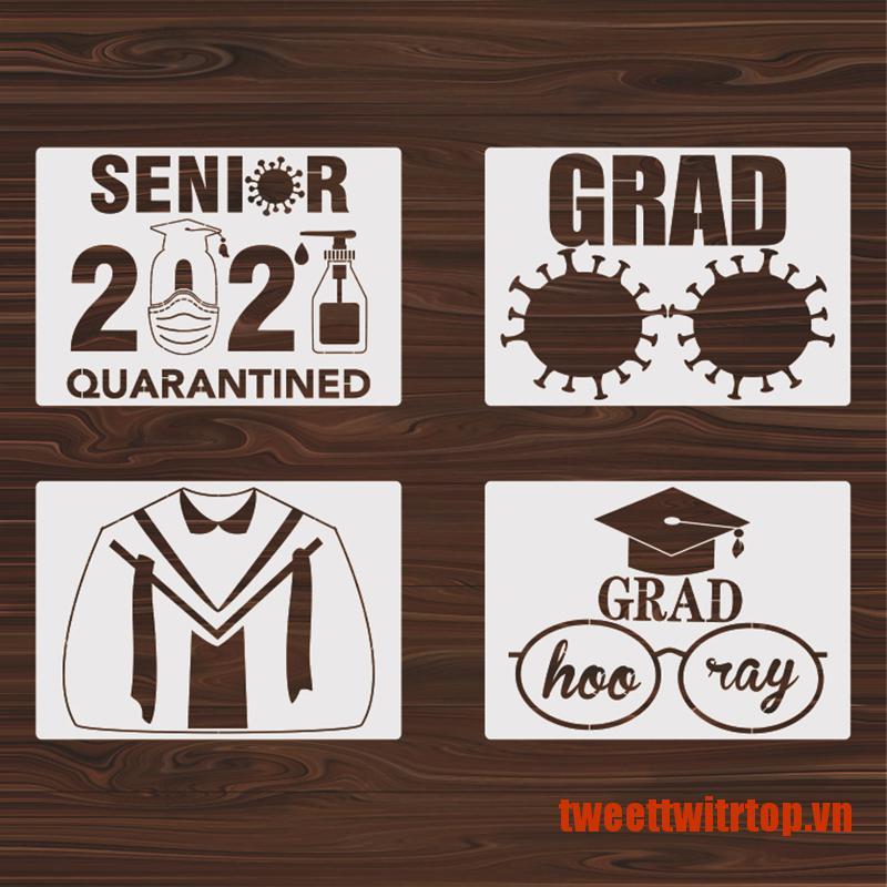 TRTOP Graduation Drawing Template Stencil Painting Embossing Scrapbook 2021