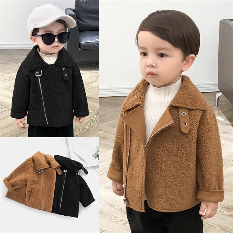 ÁO KHOÁC LÔNG CỪU PHA DA LỘN CHO BÉ CỰC CHẤT