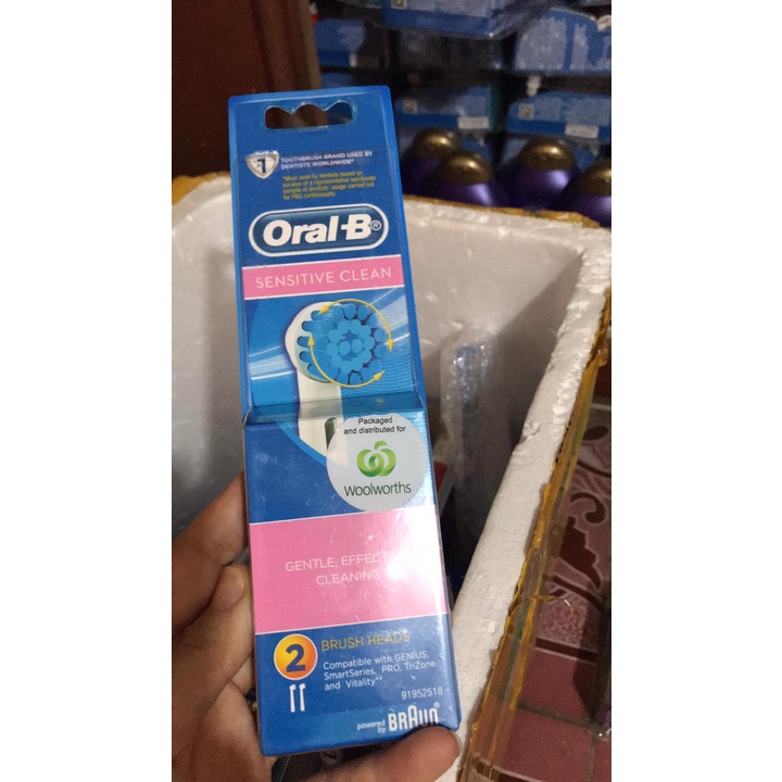 Đầu thay thế bàn chải điện oral B hàng chính hãng