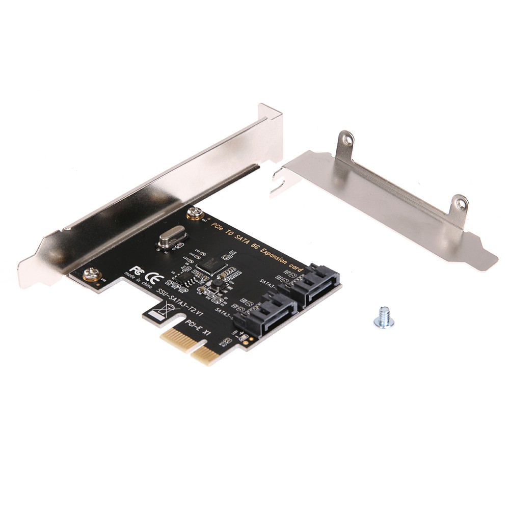 🌟Chất lượng cao nhất🍁pci-e to SATA 3.0 Internal 6Gbps Ports Disk Expansion Card