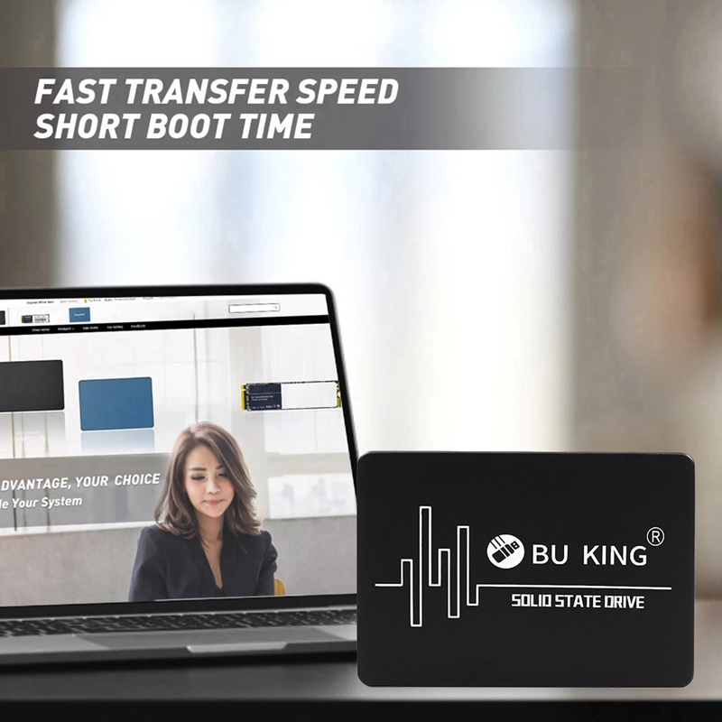 Ổ cứng màu đen 60G SSD 2.5-Inch SATA III 6.0Gbps 500M/S cho máy tính | BigBuy360 - bigbuy360.vn