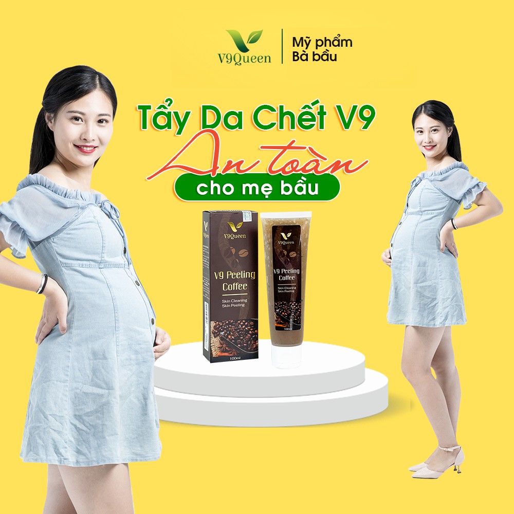 Tẩy Da Chết Body - Tẩy da chết mặt V9 PEELING COFFEE Shop Dưỡng Da Trắng Sáng Giúp Mềm Mịn Da, Sạch Mặt | BigBuy360 - bigbuy360.vn
