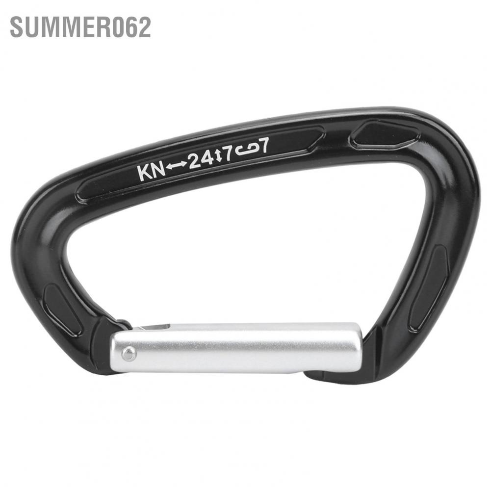 Summer062 Carabiner Clip High Strength Good Flexibility Light Weight 24KN Tension Rock Climbing Tools for Cave Diving