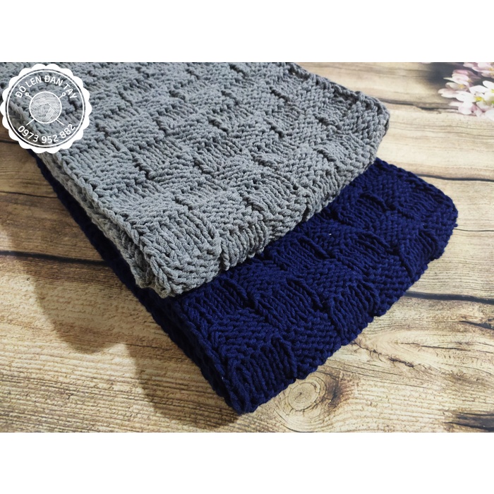Khăn len đan tay - Quà tặng handmade