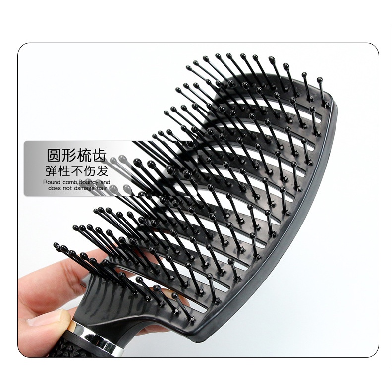 Lược Chải Tóc Xoăn Mát Xa Da Đầu Tiện Dụng